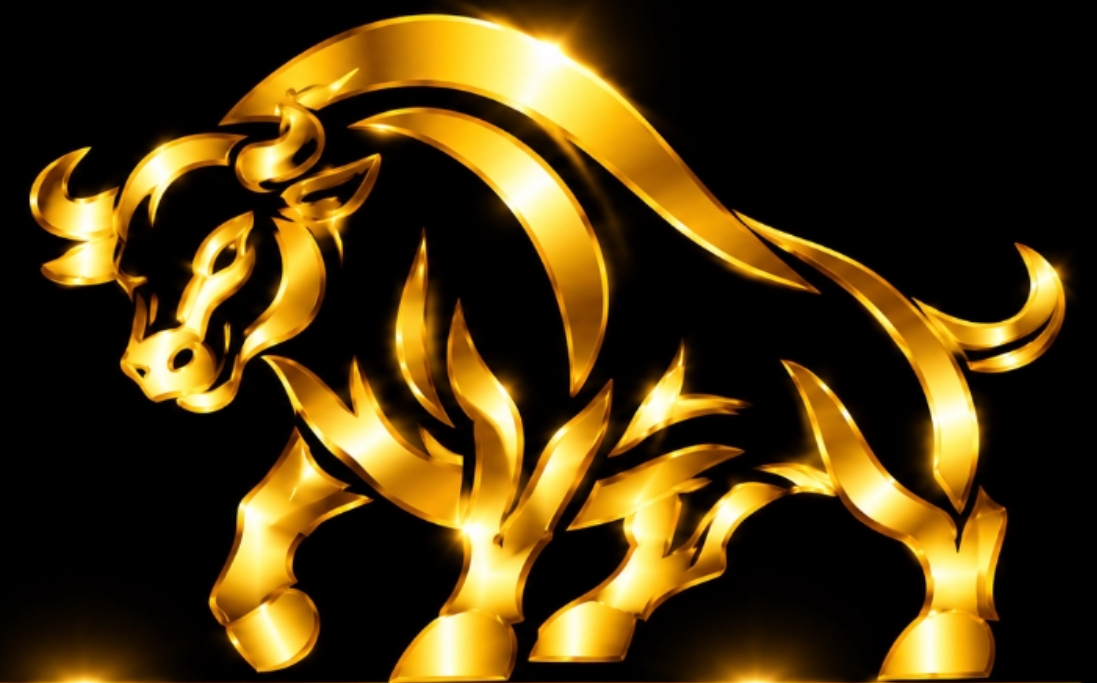 Gold bull